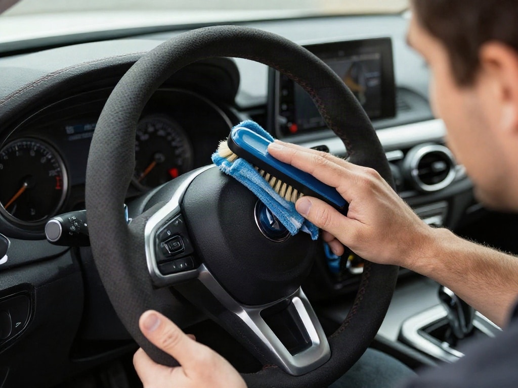 Alcantara reinigen Auto