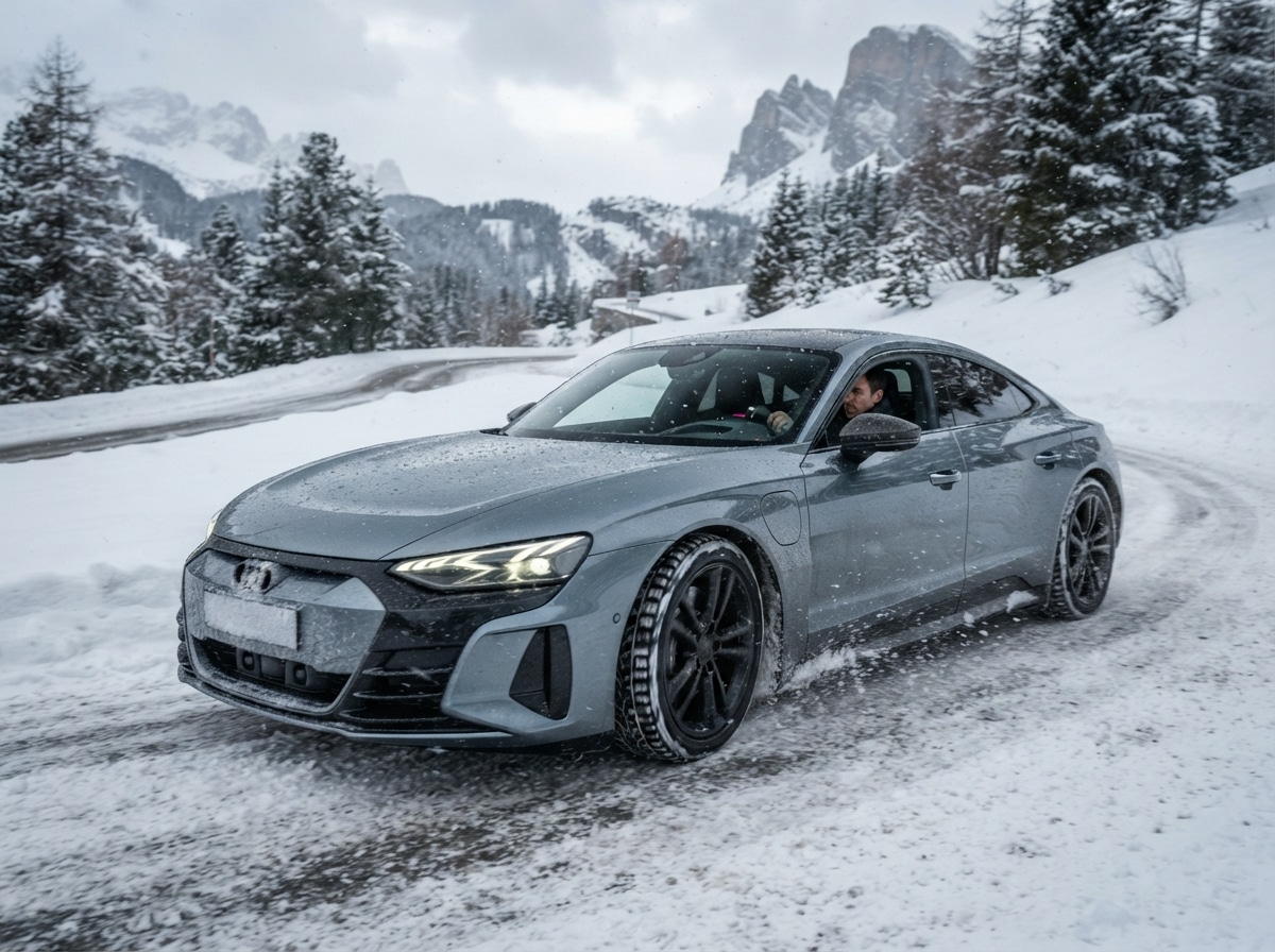 Elektro Sportwagen Winter