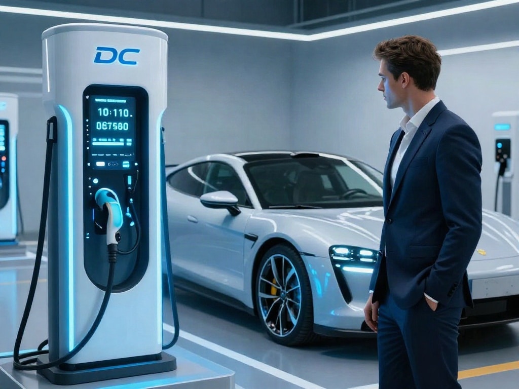Elektro Sportwagen Schnellladen