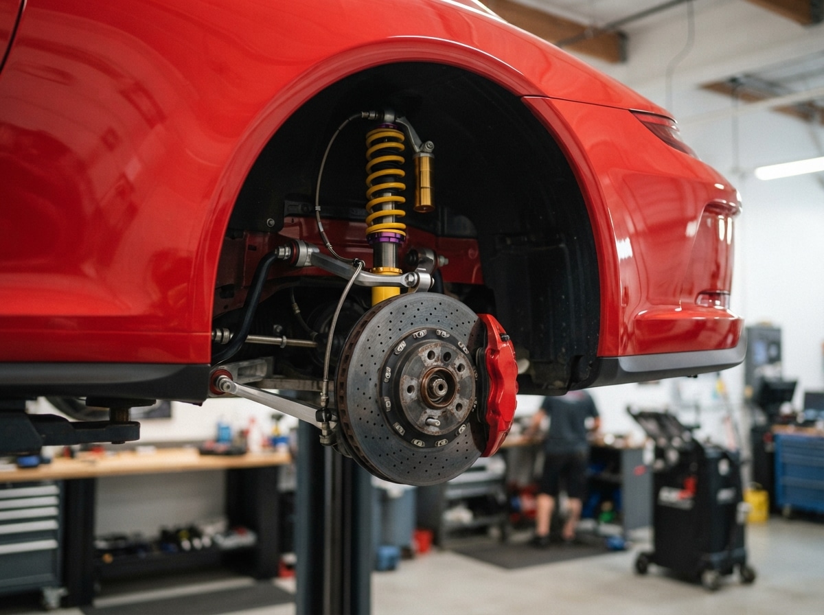 Sportwagen Fahrwerk Tuning