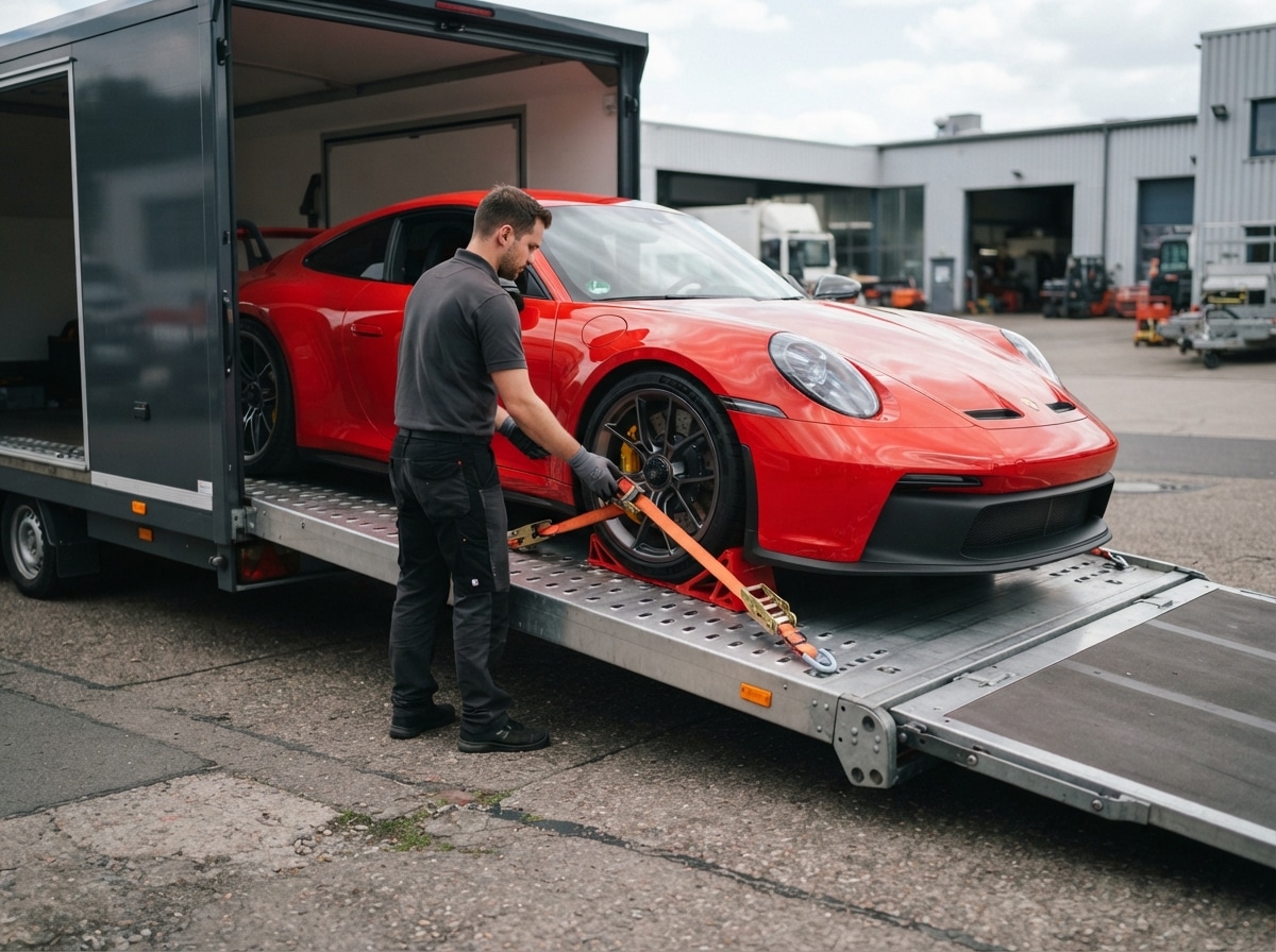 Sportwagen transportieren